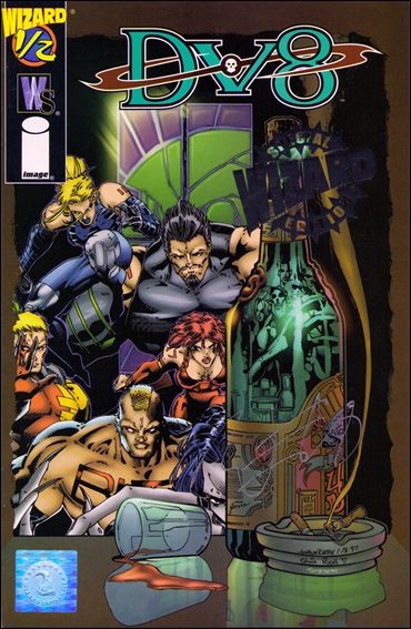 DV8 issue 1/2-B Wizard Special Edition Signed by Warren Ellis