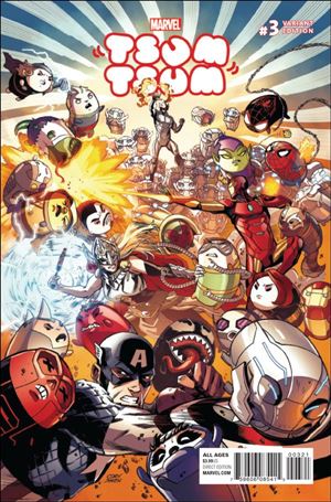 Marvel Tsum Tsum issue 3-B Cory Smith Cover