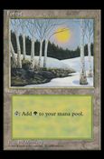 Magic the Gathering: Ice Age (Base Set) card 372 Forest