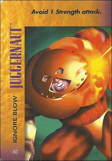 Marvel Overpower Powersurge (Base Set) card nn92 Juggernaut: Ignor Blow