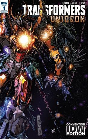 Transformers: Unicron issue 1-F Alex Milne Convention Exclusive Cover