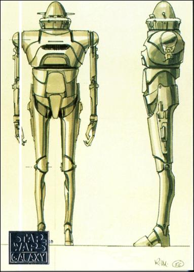 Star Wars Galaxy: Series 1 (Factory Base Set) card 25 IG-88