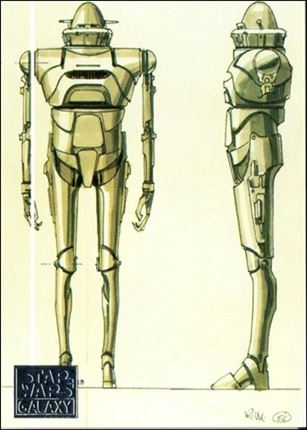 Star Wars Galaxy: Series 1 (Factory Base Set) card 25 IG-88