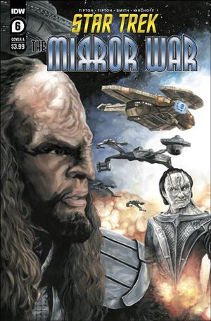 Star Trek: The Mirror War issue 6 J.K. Woodward Cover