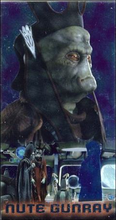 Star Wars: Episode I Widevision: Series 1 (Mirror Foil Subset) card F8 Nute Gunray