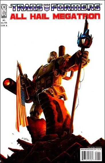 Transformers: All Hail Megatron issue 1 Klaus Scherwinski Standard Cover