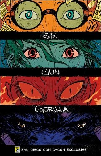 Six-Gun Gorilla issue 1-C Jeff Stokley San Diego Comic-Con Cover 1/500