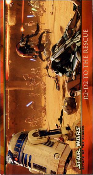 Star Wars: Attack of the Clones Widevision (Promo) card W2 R2-D2 to the Rescue