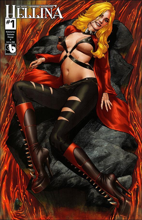 Hellina (2016) issue 1-SE Kickstarter Costume Change B Cover 1/250