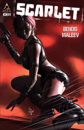 Scarlet (2010) issue 1-B Mike Deodato Jr. 1:25 Cover