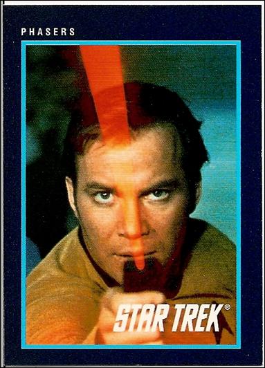 Star Trek 25th Anniversary: Series 1 (Base Set) card 93 Phasers