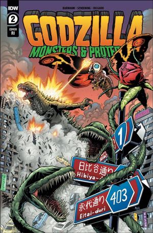 Godzilla: Monsters & Protectors issue 2-C S.L. Gallant 1:10 Cover