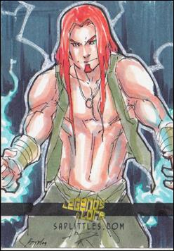Legends & Lore (Sketch Card Subset) card KL Kathryn Layno Lewis 1/34
