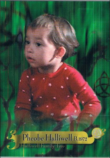 Charmed: Season One (Base Set) card 66 Pheobe Halliwell B.1972