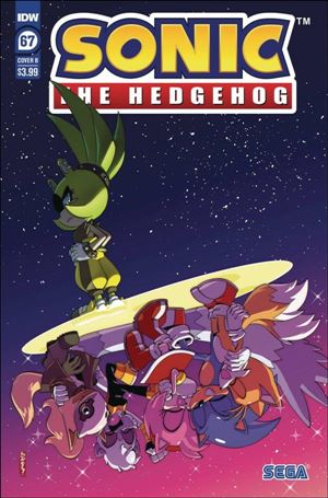 Sonic the Hedgehog (2018) issue 67-B Ryan Jampole Cover