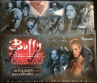 Buffy the Vampire Slayer: Season Seven card 1 Sealed Box