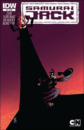 Samurai Jack issue 12 Andy Suriano Cover
