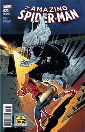 Amazing Spider-Man (2015) issue 23-C Keith Pollard Great Lakes Comic-Con Cover