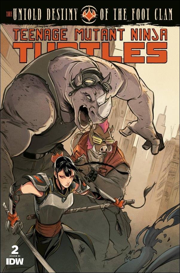 Teenage Mutant Ninja Turtles: The Untold Destiny of the Foot Clan issue 2-C Santtos 1:10 Cover