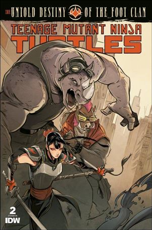Teenage Mutant Ninja Turtles: The Untold Destiny of the Foot Clan issue 2-C Santtos 1:10 Cover