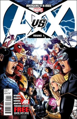 Avengers vs X-Men issue 1 Jim Cheung Standard Cover