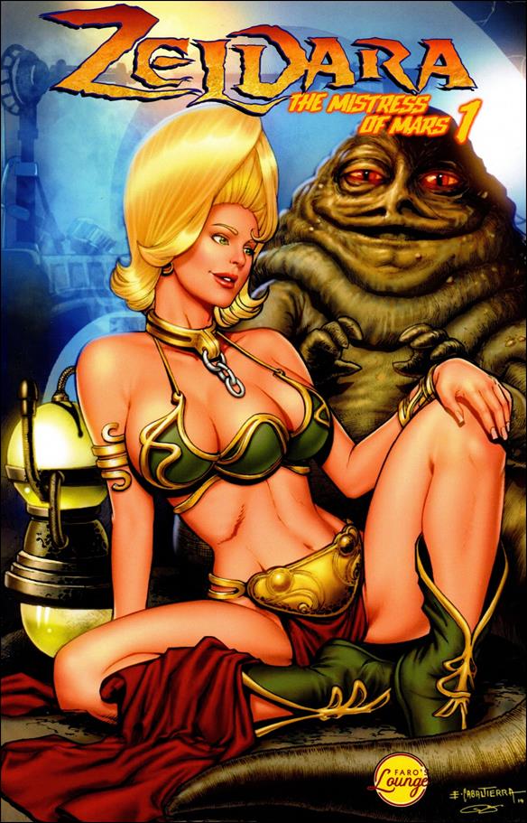Zeldara: The Mistress of Mars issue 1 Emil Cabaltierra Cover