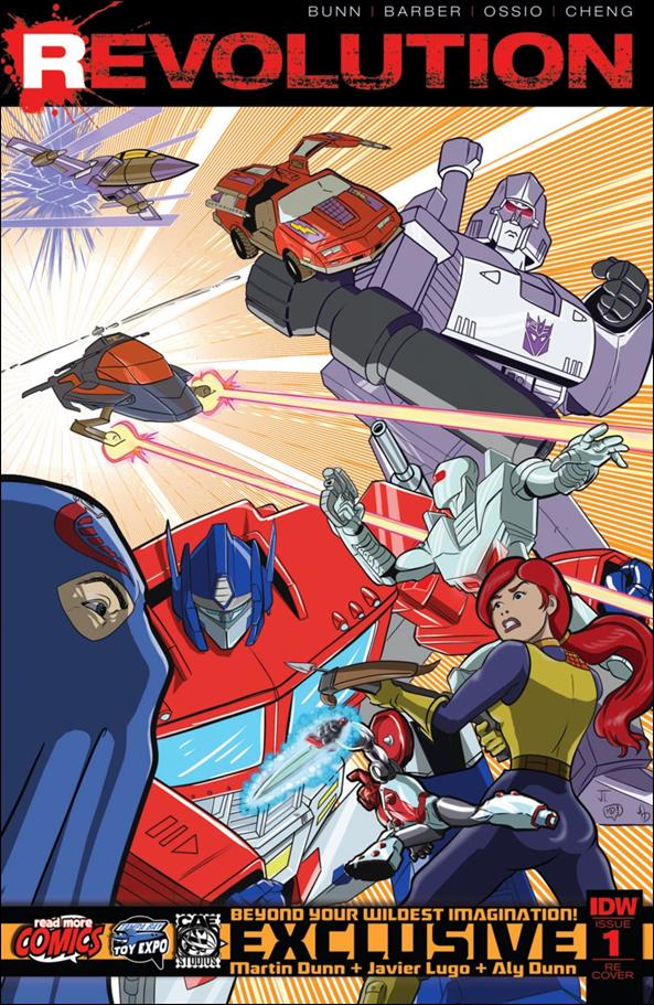 Revolution issue 1-S Martin Dunn & Javier Lugo Tampa Bay Toy Expo Cover
