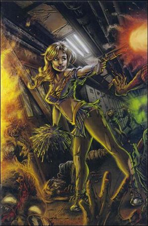 Zombies vs Cheerleaders (2010) issue 3-C Shawn Van Briesen 1:10 Cover