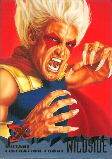 1995 Fleer Ultra X-Men (Base Set) card 87 Wildside