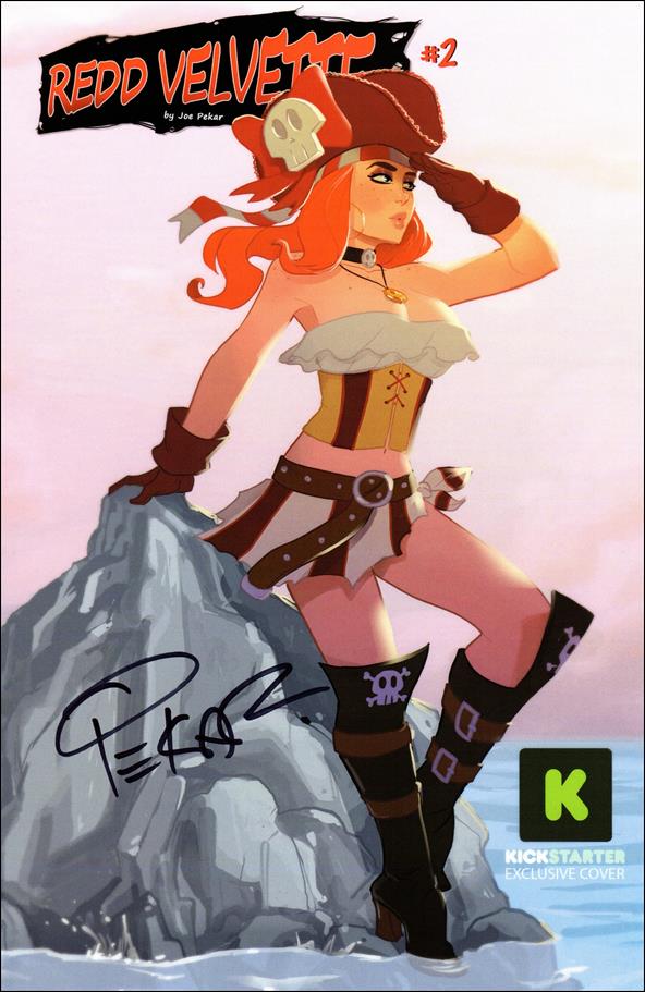 Redd Velvette issue 2-C Kickstarter Cover