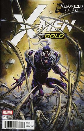 X-Men: Gold issue 11-B Clayton Crain Venomized Villains Cover