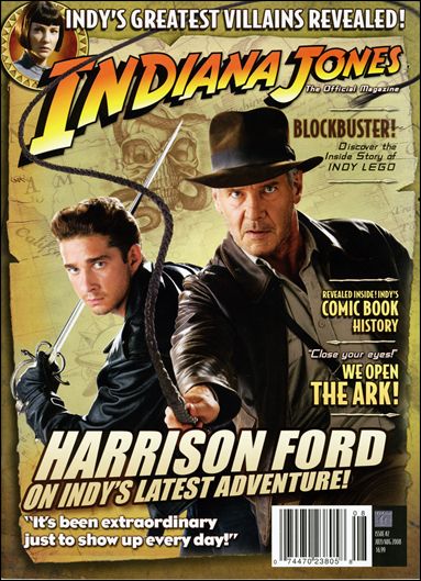 Indiana Jones: The Official Magazine issue 2 "Indiana Jones and Mutt Williams" Standard Cover