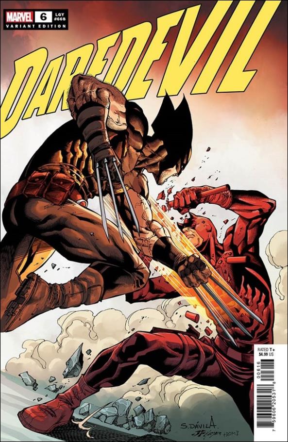 Daredevil (2023) issue 6-C Sergio Fernandez Dávila 1:25 Cover