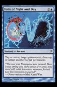 Magic the Gathering: Betrayers of Kamigawa (Base Set) card 57 Toils of Night and Day