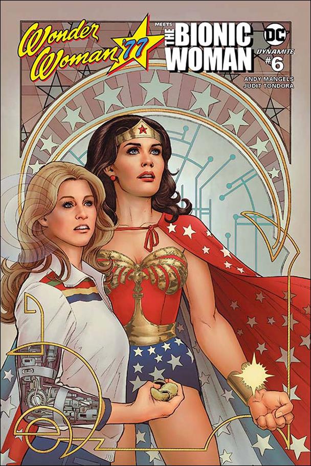 Wonder Woman '77 Meets The Bionic Woman issue 6-B Nicola Scott Cover