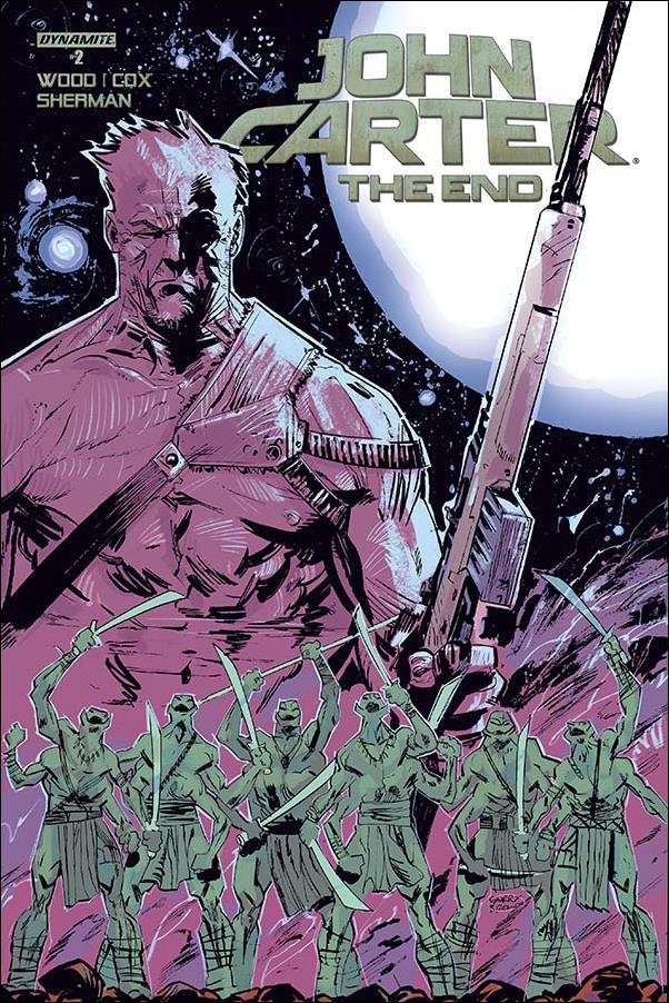 John Carter: The End issue 2 Garry Brown Cover