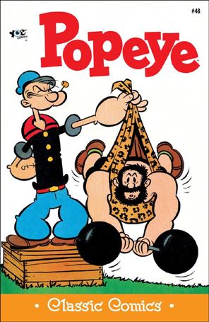 Classic Popeye issue 48 Bud Sagendorf Cover