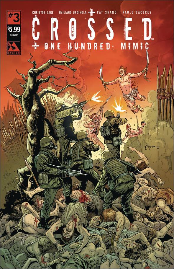 Crossed Plus One Hundred: Mimic issue 3 Gabriel Andrade Regular Cover