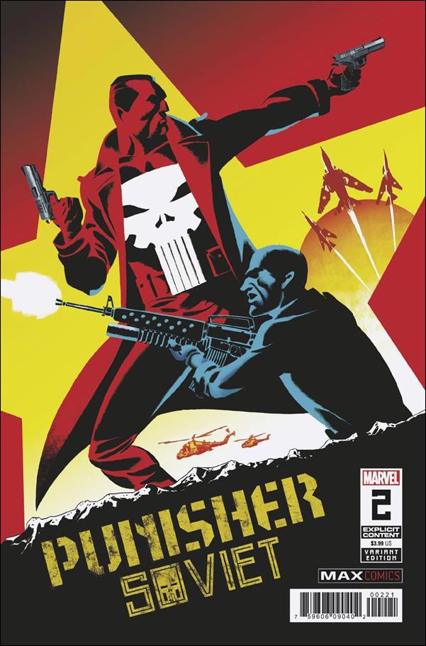 Punisher: Soviet issue 2-B Marcos Martin 1:25 Cover