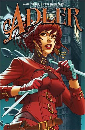 Adler issue 1-B Paul McCaffrey Cover