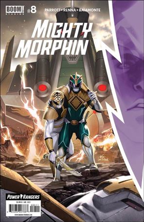 Mighty Morphin issue 8 InHyuk Lee Cover