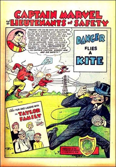 Captain Marvel and the Lieutenants of Safety issue nn