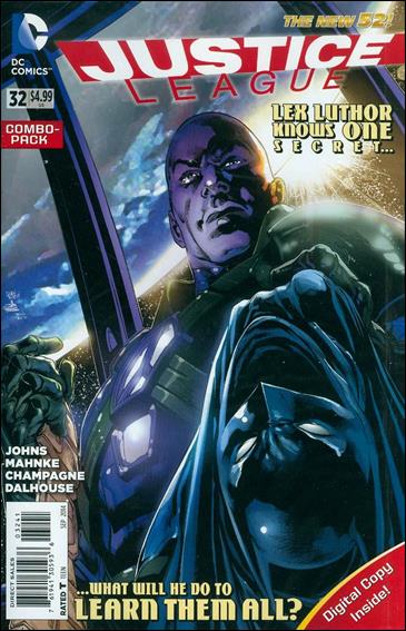 Justice League (2011) issue 32-B Polybagged Ivan Reis Cover Combo Pack