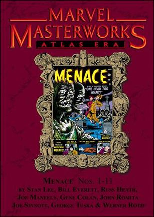 Marvel Masterworks: Atlas Era Menace issue nn-B Marble Dust Jacket Vol 126