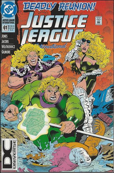 Justice League International (1993)  issue 61-B DC Universe UPC (2nd Printing)