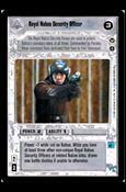 Star Wars: Theed Palace Limited (Base Set) card 93 Royal Naboo Security Officer