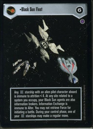 Star Wars: Reflections II: Expanding the Galaxy (Base Set) card 1 Black Sun Fleet