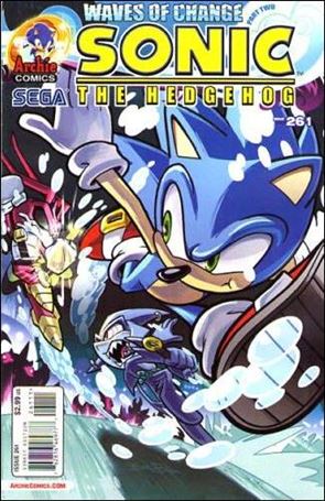 Sonic the Hedgehog (1993) issue 261 Ben Bates Cover