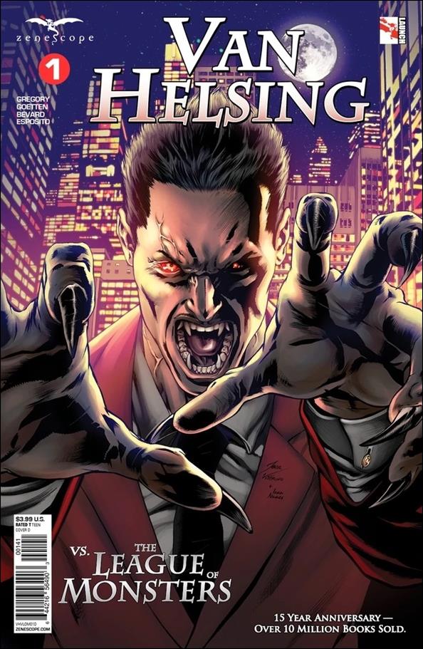 Van Helsing vs the League of Monsters issue 1-D Igor Vitorino Cover