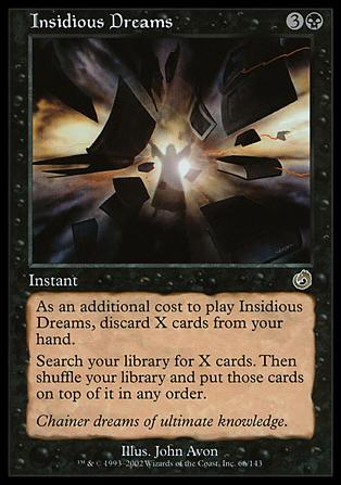 Magic the Gathering: Torment (Base Set) card 66 Insidious Dreams